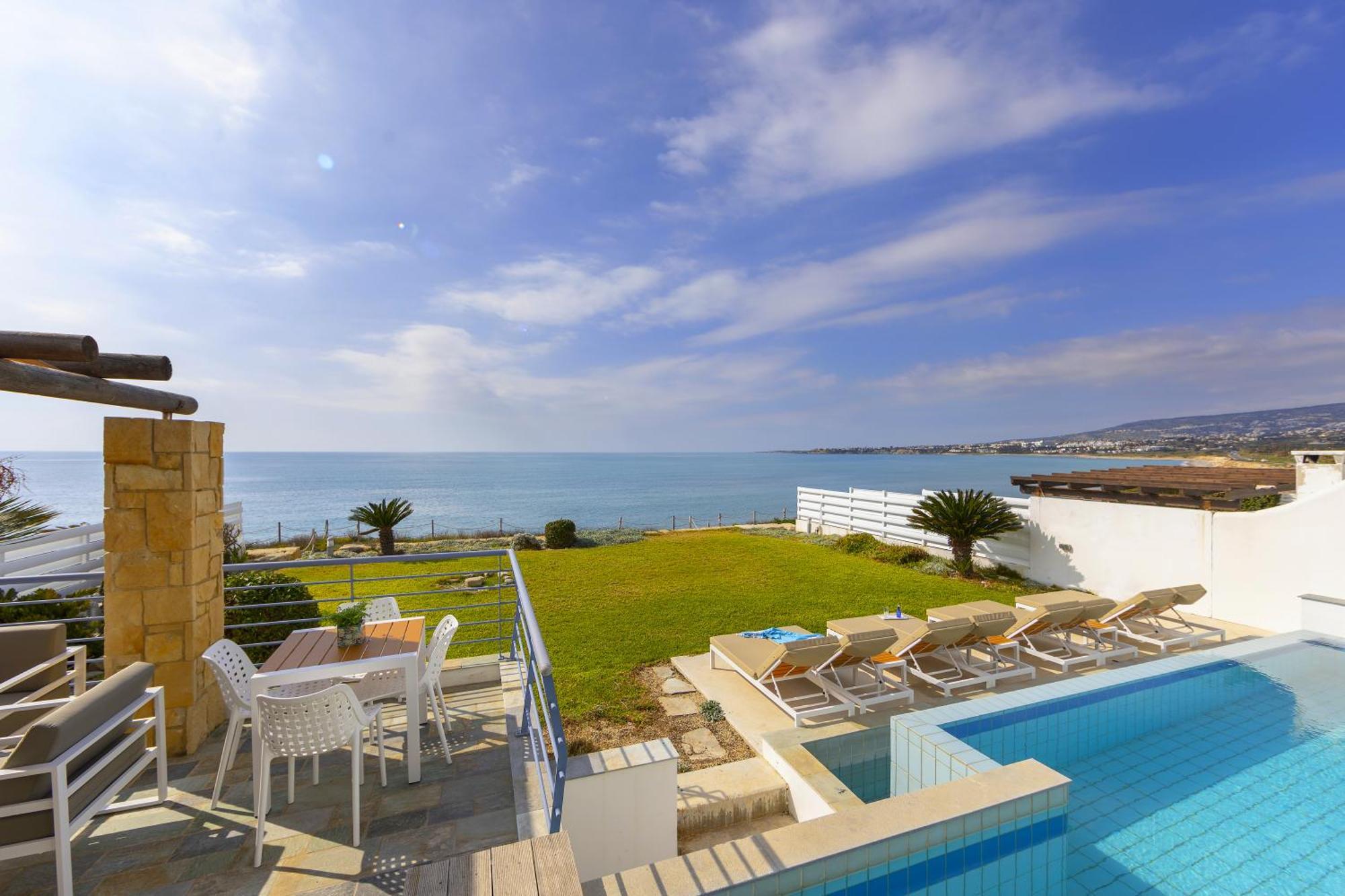 Blue Coral Beach Villas Three Exclusive Villas - Poseidon - Nautilus - Oceanos - And - Baby Coral Bungalow Coral Bay Exteriér fotografie