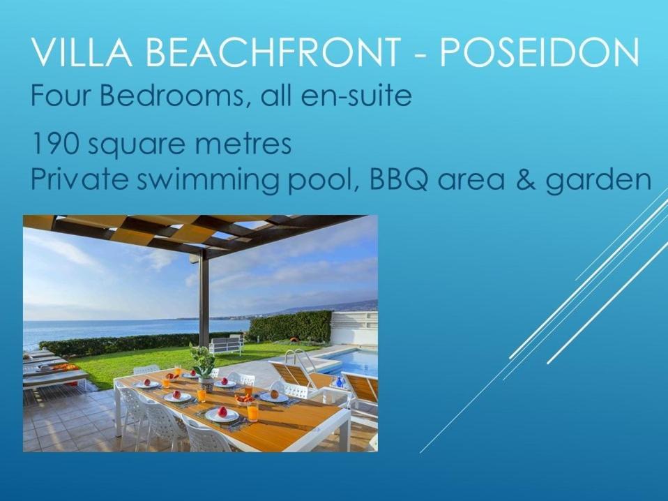 Blue Coral Beach Villas Three Exclusive Villas - Poseidon - Nautilus - Oceanos - And - Baby Coral Bungalow Coral Bay Exteriér fotografie