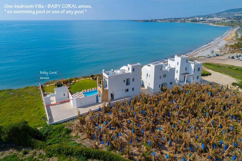 Blue Coral Beach Villas Three Exclusive Villas - Poseidon - Nautilus - Oceanos - And - Baby Coral Bungalow Coral Bay Exteriér fotografie